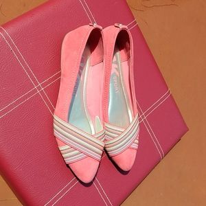 Anne Klein AK Sport pink ballet flats